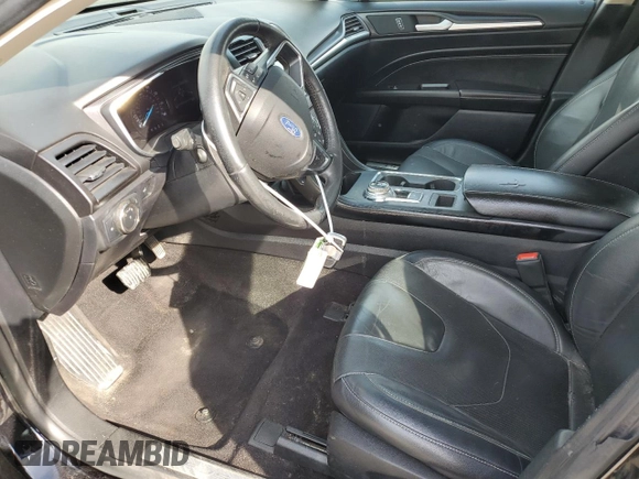 2020 Ford Fusion Titanium with VIN 3FA6P0D90LR192500, listed as a Copart auction lot 53746345 with 135,636 mi miles and Salvage title. Bid and sale history available at DreamBid. Image 7.
