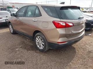 2018 Chevrolet Equinox LS with VIN 2GNAXHEV8J6220991, listed as a IAAI auction lot 42097679 with Not Provided miles and . Bid and sale history available at DreamBid. Image 3.