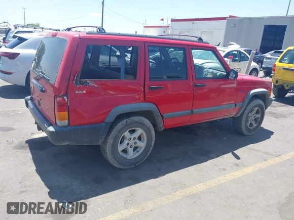 1997 Jeep Cherokee Sport with VIN 1J4FJ68S7VL544639, listed as a IAAI auction lot 42527445 with 278,172 mi miles and . Bid and sale history available at DreamBid. Image 4.