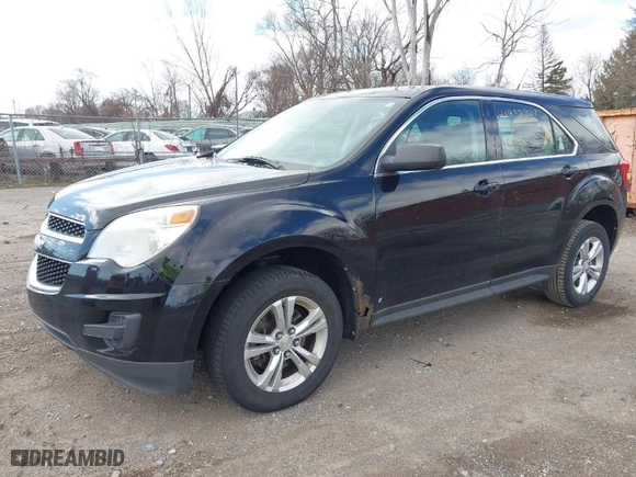 2010 Chevrolet Equinox LS with VIN 2CNALBEW0A6213359, listed as a IAAI auction lot 41932957 with 118,705 mi miles. Bid and sale history available at carsss.com. Image 2.