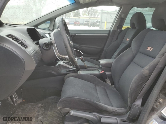 2008 Honda Civic Sdn Si with VIN 2HGFA55548H707913, listed as a Copart auction lot 50355425 with 151,682 mi miles and Salvage Title. Bid and sale history available at carsss.com. Image 7.