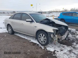 2009 Ford Taurus SEL with VIN 1FAHP27W89G121776, listed as a IAAI auction lot 40854998 with 150,022 mi miles. Bid and sale history available at carsss.com. Image 1.