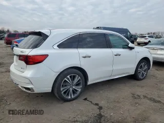 2020 Acura MDX Sport Hybrid w/Technology Pkg with VIN 5J8YD7H59LL001930, listed as a Copart auction lot 85849074 with 0 mi miles and Salvage Title. Bid and sale history available at carsss.com. Image 3.