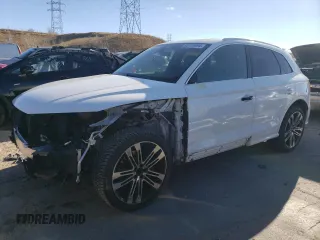 2019 Audi SQ5 Premium Plus with VIN WA1B4AFY4K2001038, listed as a Copart auction lot 85770894 with 47,364 mi miles and Salvage Title. Bid and sale history available at carsss.com. Image 1.