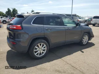 2014 Jeep Cherokee Limited with VIN 1C4PJMDS4EW211057, listed as a Copart auction lot 63448375 with Not provided miles and Salvage title. Bid and sale history available at DreamBid. Image 3.