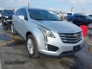 2017 Cadillac XT5 FWD with VIN 1GYKNARS7HZ144148, listed as a IAAI auction lot 41392399 with 96,252 mi miles. Bid and sale history available at carsss.com. Image 1.