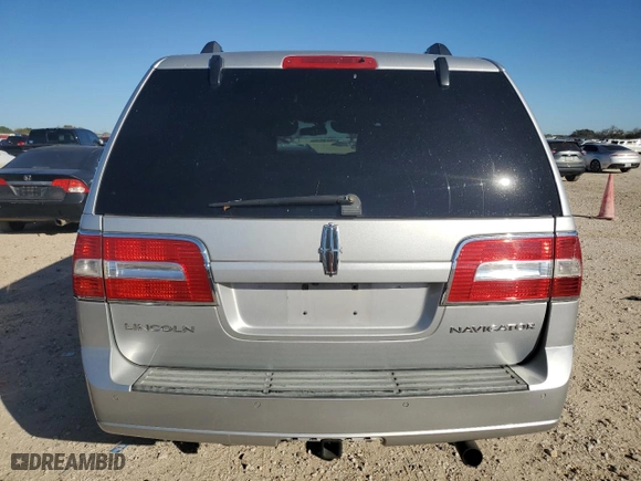2012 Lincoln Navigator with VIN 5LMJJ2H50CEL00280, listed as a Copart auction lot 80998314 with 242,666 mi miles and Salvage Title. Bid and sale history available at carsss.com. Image 6.