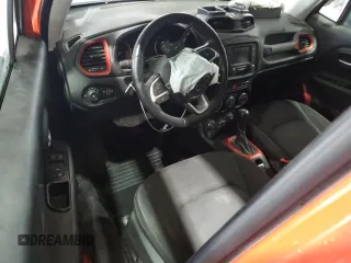 2015 Jeep Renegade Trailhawk with VIN ZACCJBCTXFPB80067, listed as a Copart auction lot 64927985 with Not provided miles and Salvage title. Bid and sale history available at DreamBid. Image 8.