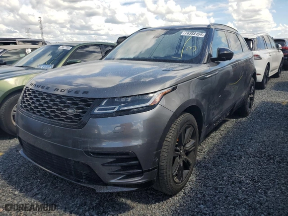 2019 Land Rover Range Rover Velar R-Dynamic SE with VIN SALYL2EX6KA222723, listed as a Copart auction lot 74388184 with NaN miles and Salvage Title. Bid and sale history available at carsss.com. Image 1.