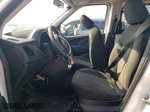 2018 Ram ProMaster City Cargo Tradesman with VIN ZFBERFAB1J6J34497, listed as a Copart auction lot 72412884 with 197,058 mi miles and Salvage Title. Bid and sale history available at DreamBid. Image 7.