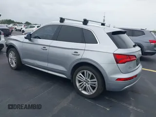 2019 Audi Q5 Premium Plus z VIN WA1BNAFY5K2084220, wystawiony jako IAAI lot #42391537 z przebiegiem 36 143 mil mil oraz . Historia ofert i sprzedaży dostępna na DreamBid. Obrazek 3.