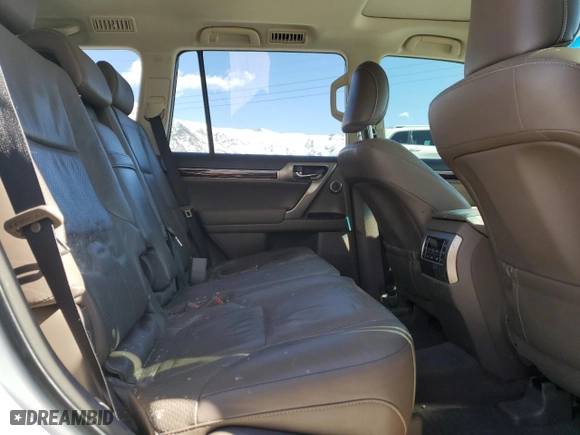 2012 Lexus GX 460 Premium with VIN JTJJM7FX4C5042312, listed as a Copart auction lot 47000615 with 242046 miles and Salvage Title. Bid and sale history available at carsss.com. Image 10.