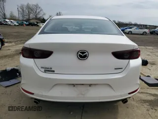 2021 Mazda 3 S with VIN JM1BPAAL3M1310906, listed as a Copart auction lot 52217105 with Not Provided miles and Salvage Title. Bid and sale history available at DreamBid. Image 6.