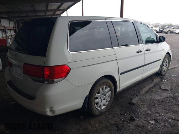 2008 Honda Odyssey LX with VIN 5FNRL38258B096923, listed as a IAAI auction lot 41943478 with 161,805 mi miles. Bid and sale history available at carsss.com. Image 4.