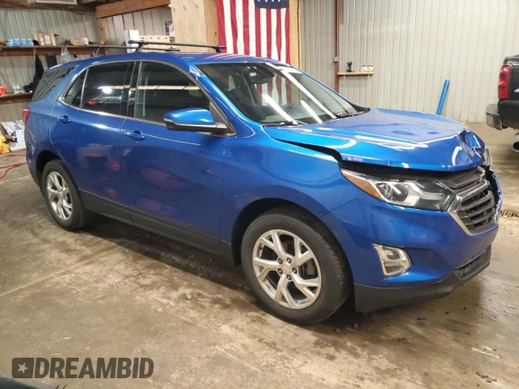 2019 Chevrolet Equinox LT with VIN 3GNAXUEV0KS547624, listed as a Copart auction lot 51081305 with 53,188 mi miles and Salvage Title. Bid and sale history available at carsss.com. Image 4.