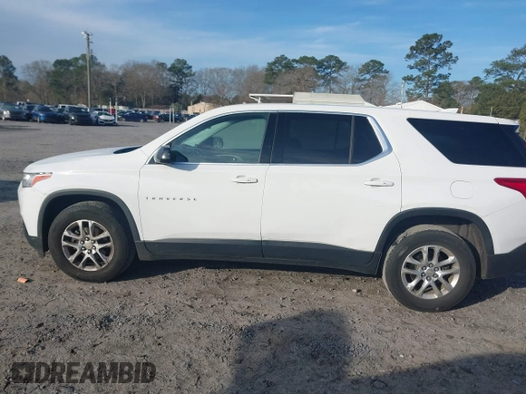 2019 Chevrolet Traverse LS z VIN 1GNERFKW6KJ241033, wystawiony jako IAAI lot #41640948 z przebiegiem 61 307 mil mil oraz . Historia ofert i sprzedaży dostępna na DreamBid. Obrazek 14.