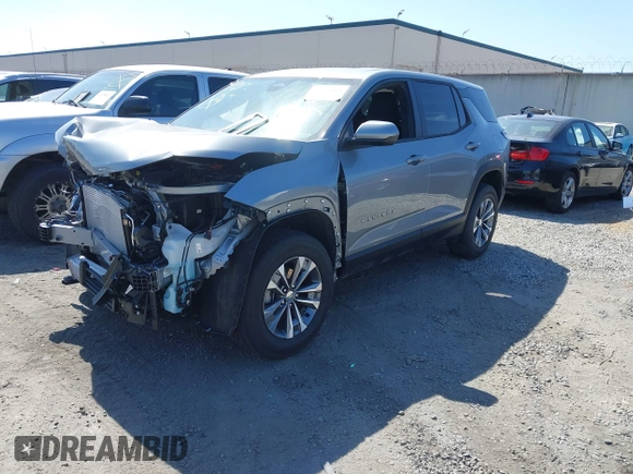 2025 Chevrolet Equinox FWD LT with VIN 3GNAXHEGXSL252744, listed as a IAAI auction lot 41954865 with 2,715 mi miles and . Bid and sale history available at DreamBid. Image 18.