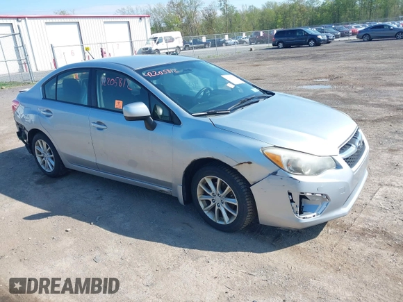2013 Subaru Impreza Premium z VIN JF1GJAC64DH026776, wystawiony jako IAAI lot #42205812 z przebiegiem 135 887 mil mil oraz . Historia ofert i sprzedaży dostępna na DreamBid. Obrazek 1.