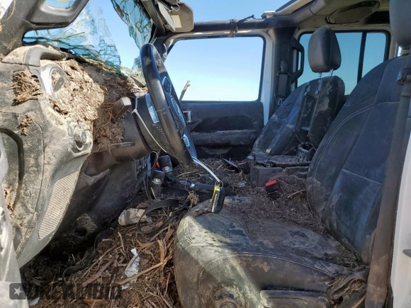 2020 Jeep Wrangler Unlimited Sahara with VIN 1C4HJXEN0LW267878, listed as a Copart auction lot 65968065 with Not provided miles and Clean title. Bid and sale history available at DreamBid. Image 7.