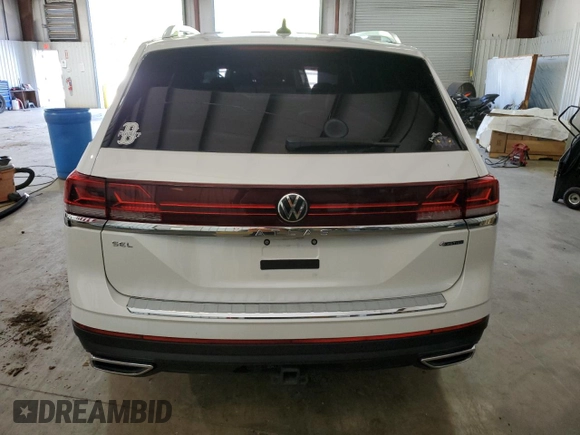 2024 Volkswagen Atlas SEL with VIN 1V2BR2CA9RC582947, listed as a Copart auction lot 55871905 with Not provided miles and Salvage title. Bid and sale history available at DreamBid. Image 6.
