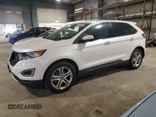 2015 Ford Edge Titanium z VIN 2FMTK3K91FBB08263, wystawiony jako Copart lot #55448405 z przebiegiem 135 788 mil mil oraz Szkoda całkowita • Salvage title. Historia ofert i sprzedaży dostępna na DreamBid. Obrazek 1.