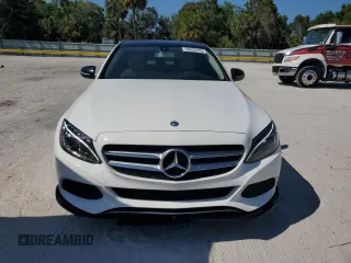 2015 Mercedes-Benz C-Class C 300 Luxury with VIN 55SWF4KB2FU070364, listed as a Copart auction lot 53535355 with 58,568 mi miles and Salvage Title. Bid and sale history available at carsss.com. Image 5.