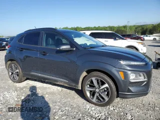 2018 Hyundai Kona Limited with VIN KM8K33A56JU175063, listed as a Copart auction lot 52926805 with 116,518 mi miles and Clean Title. Bid and sale history available at carsss.com. Image 4.