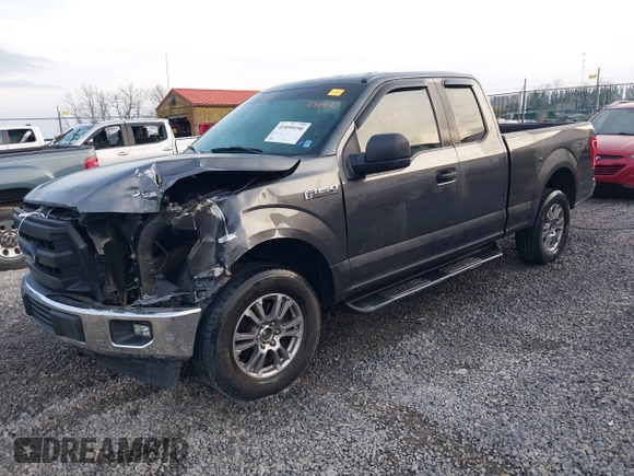 2017 Ford F-150 XL with VIN 1FTEX1E87HFB40254, listed as a IAAI auction lot 41899190 with 91,531 mi miles and . Bid and sale history available at carsss.com. Image 17.