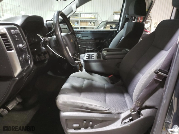 2017 Chevrolet Silverado 1500 LT with VIN 1GCVKREC7HZ166255, listed as a Copart auction lot 45343235 with 111,230 mi miles and Salvage Title. Bid and sale history available at carsss.com. Image 7.