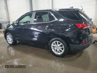 2023 Chevrolet Equinox LT with VIN 3GNAXUEG4PL107537, listed as a Copart auction lot 52333615 with 46,824 mi miles and Salvage Title. Bid and sale history available at DreamBid. Image 2.