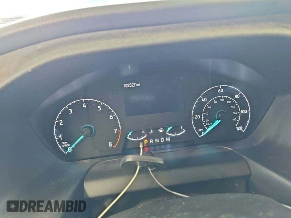 2020 Ford Transit Cargo with VIN 1FTBR1Y82LKB08403, listed as a IAAI auction lot 42279744 with 102,527 mi miles and . Bid and sale history available at DreamBid. Image 2.