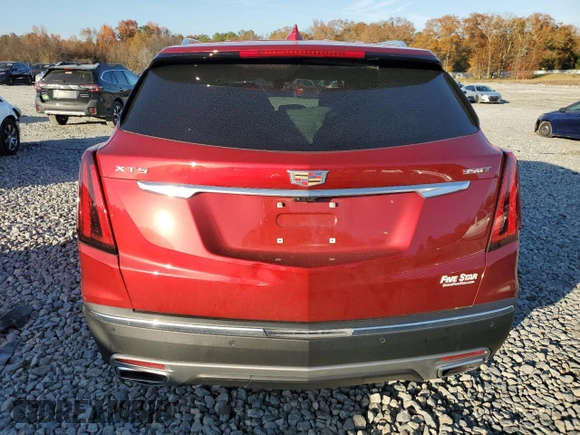 2024 Cadillac XT5 FWD Premium Luxury with VIN 1GYKNCR44RZ753146, listed as a Copart auction lot 85201364 with 5,192 mi miles and Salvage Title. Bid and sale history available at carsss.com. Image 6.