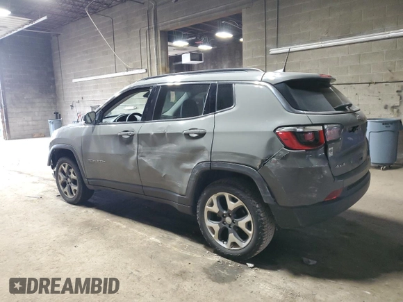 2020 Jeep Compass Limited с VIN 3C4NJDCB8LT123530, выставлен на аукционе Copart как лот 55310035 с пробегом 75 172 миль миль и Списание • Salvage title. История ставок и продаж доступна на DreamBid. Изображение 2.