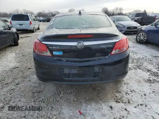 2012 Buick Regal Premium 1 with VIN 2G4GS5EK8C9112440, listed as a Copart auction lot 41832215 with 155,095 mi miles and Salvage Title. Bid and sale history available at carsss.com. Image 6.