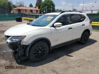2017 Nissan Rogue SV with VIN 5N1AT2MV7HC769419, listed as a Copart auction lot 62143015 with 84,934 mi miles and Non repairable. Bid and sale history available at DreamBid. Image 1.