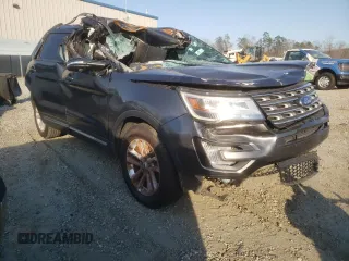 2017 Ford Explorer XLT with VIN 1FM5K7DH2HGC08615, listed as a Copart auction lot 46887325 with 79,519 mi miles and Salvage Title. Bid and sale history available at carsss.com. Image 4.