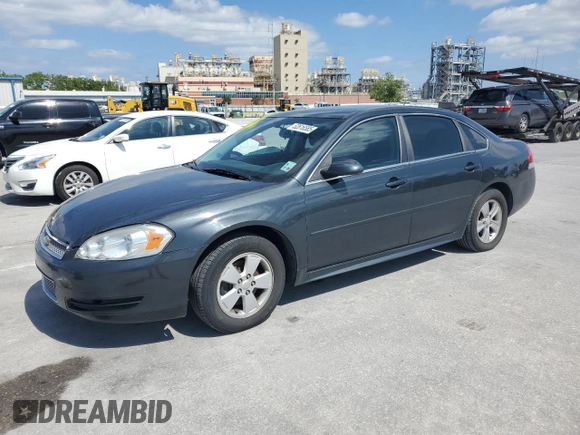 2014 Chevrolet Impala LS with VIN 2G1WA5E36E1183755, listed as a Copart auction lot 52616585 with 144,258 mi miles and Salvage Title. Bid and sale history available at DreamBid. Image 1.