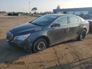 2016 Buick LaCrosse Sport Touring with VIN 1G4G45G34GF275597, listed as a Copart auction lot 60376365 with 114,841 mi miles and Clean title. Bid and sale history available at DreamBid. Image 1.