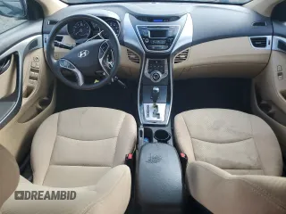 2013 Hyundai Elantra GLS with VIN 5NPDH4AE9DH338730, listed as a Copart auction lot 61090885 with 109,014 mi miles and Salvage title. Bid and sale history available at DreamBid. Image 8.