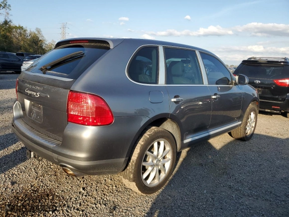 2006 Porsche Cayenne S with VIN WP1AB29P46LA65420, listed as a Copart auction lot 45594265 with 124,676 mi miles and Clean Title. Bid and sale history available at carsss.com. Image 3.