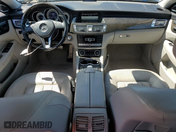 2013 Mercedes-Benz CLS 550 with VIN WDDLJ7DB9DA073775, listed as a Copart auction lot 50209465 with 105,612 mi miles and Salvage title. Bid and sale history available at DreamBid. Image 8.