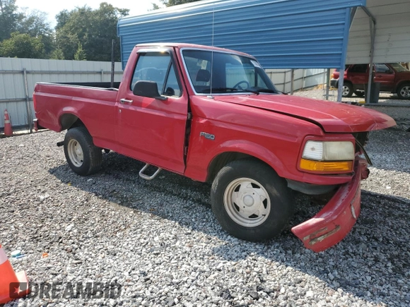 1994 Ford F-150 with VIN 1FTDF15Y2RNB21696, listed as a Copart auction lot 72986674 with 0 mi miles and Salvage Title. Bid and sale history available at carsss.com. Image 4.