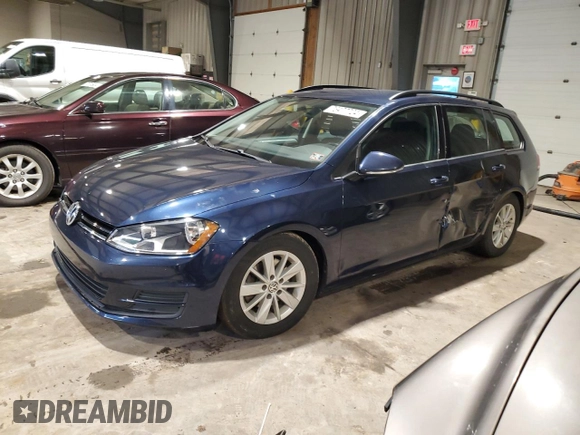 2016 Volkswagen Golf SportWagen S with VIN 3VWA17AU0GM513958, listed as a Copart auction lot 73477724 with 151,145 mi miles and Salvage Title. Bid and sale history available at carsss.com. Image 1.