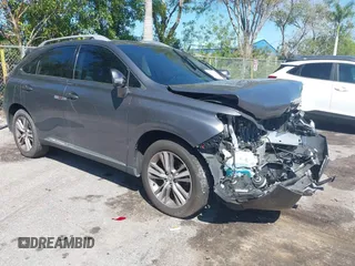 2015 Lexus RX 350 with VIN 2T2ZK1BA5FC174797, listed as a IAAI auction lot 41759349 with 80,078 mi miles and . Bid and sale history available at DreamBid. Image 1.