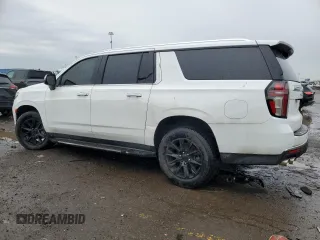 2021 Chevrolet Suburban Premier с VIN 1GNSCFKD9MR284417, выставлен на аукционе Copart как лот 47981755 с пробегом 53 316 миль миль и На запчасти • Non repairable. История ставок и продаж доступна на DreamBid. Изображение 2.