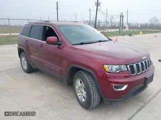 2017 Jeep Grand Cherokee Laredo with VIN 1C4RJEAG5HC780326, listed as a IAAI auction lot 41743223 with 73,675 mi miles. Bid and sale history available at carsss.com. Image 1.