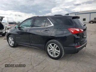 2019 Chevrolet Equinox Premier with VIN 3GNAXYEX2KL238384, listed as a Copart auction lot 56067135 with 48,615 mi miles and Salvage title. Bid and sale history available at DreamBid. Image 2.