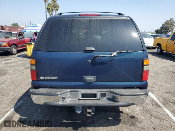 2006 Chevrolet Tahoe LS with VIN 1GNEC13V06R119186, listed as a Copart auction lot 71493914 with 186,235 mi miles and Salvage Title. Bid and sale history available at carsss.com. Image 6.