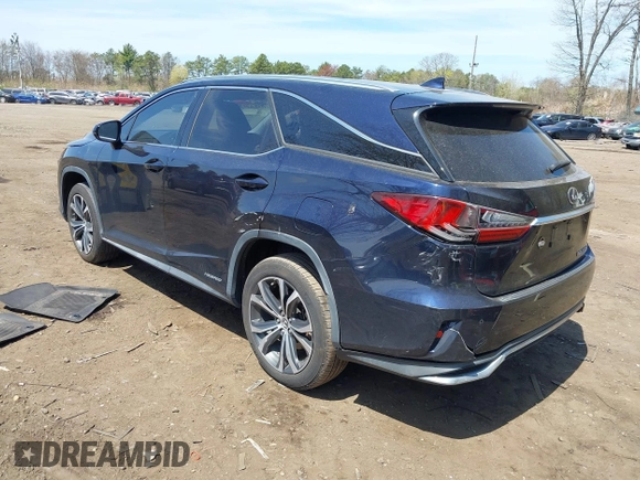 2019 Lexus RX 450hL Premium with VIN JTJDGKCA4K2006465, listed as a IAAI auction lot 42079022 with 77,241 mi miles and . Bid and sale history available at DreamBid. Image 3.