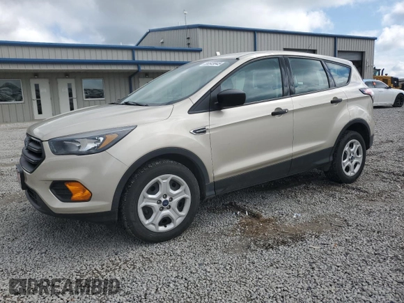 2018 Ford Escape S with VIN 1FMCU0F78JUC31174, listed as a Copart auction lot 56545845 with 91,206 mi miles and Salvage title. Bid and sale history available at DreamBid. Image 1.